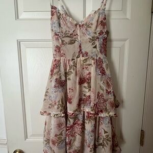 Floral tiered maxi dress (NEW)